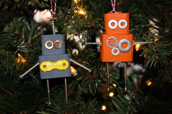 robot christmas