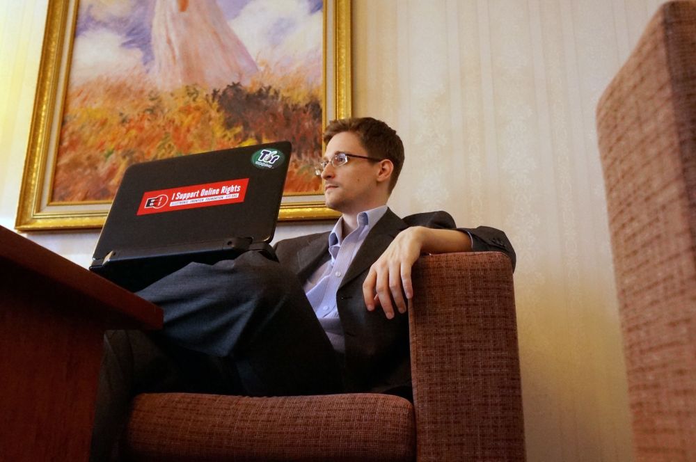 Snowden egy moszkvai hotelben
